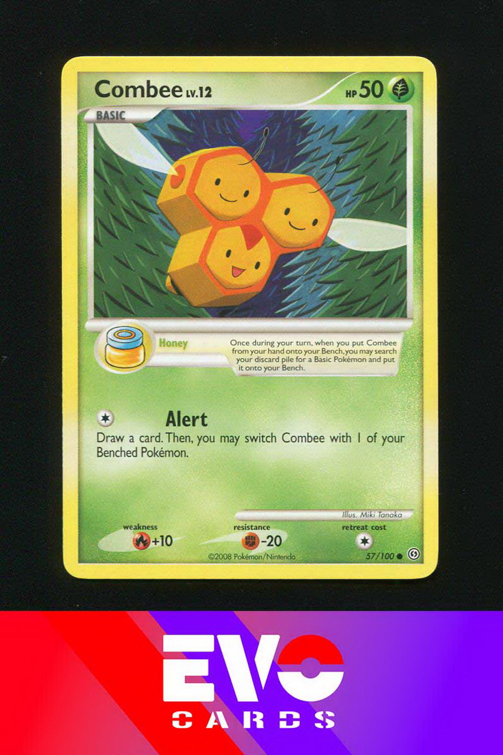 pokemon combee card Combee 57/100 - Stormfront