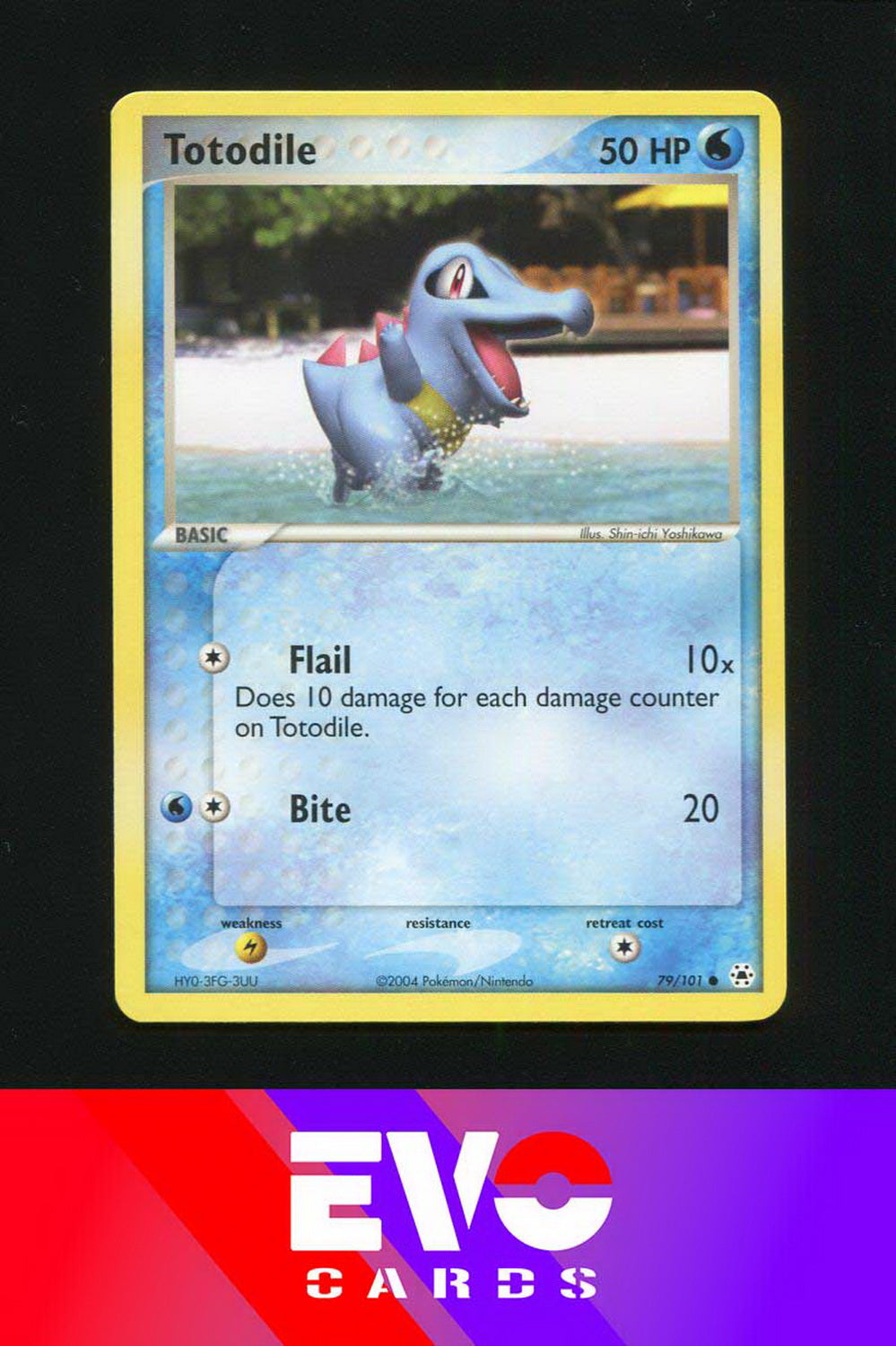 Totodile 79/101 - Ex Hidden Legends - Near Mint Totodile 79/101 - Ex Hidden Legends - Near Mint