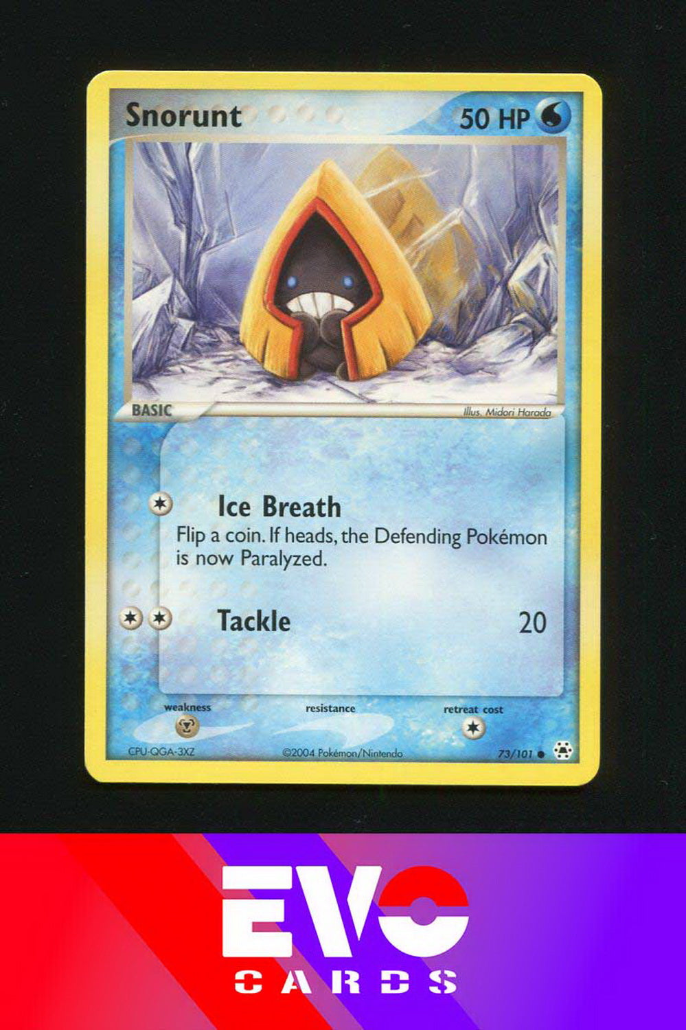Snorunt 73/101 - Ex Hidden Legends