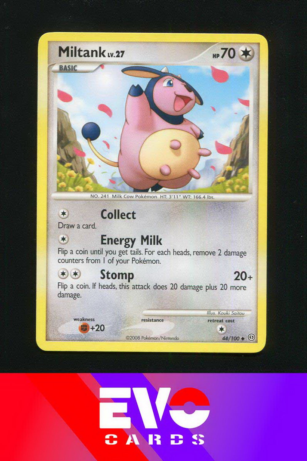 Miltank 44/100 - Stormfront - Excellent