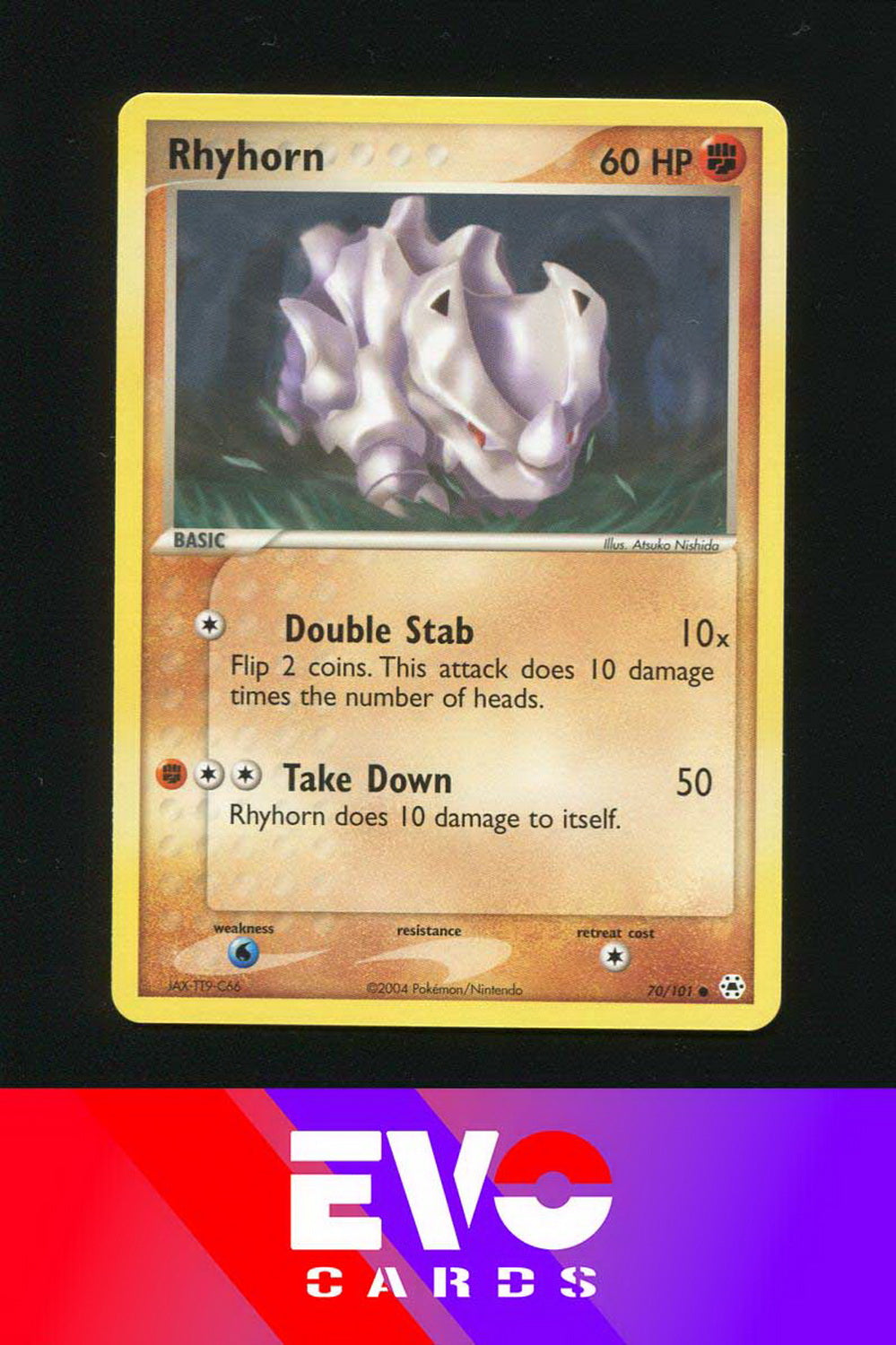 Rhyhorn 70/101 - Ex Hidden Legends - Near Mint