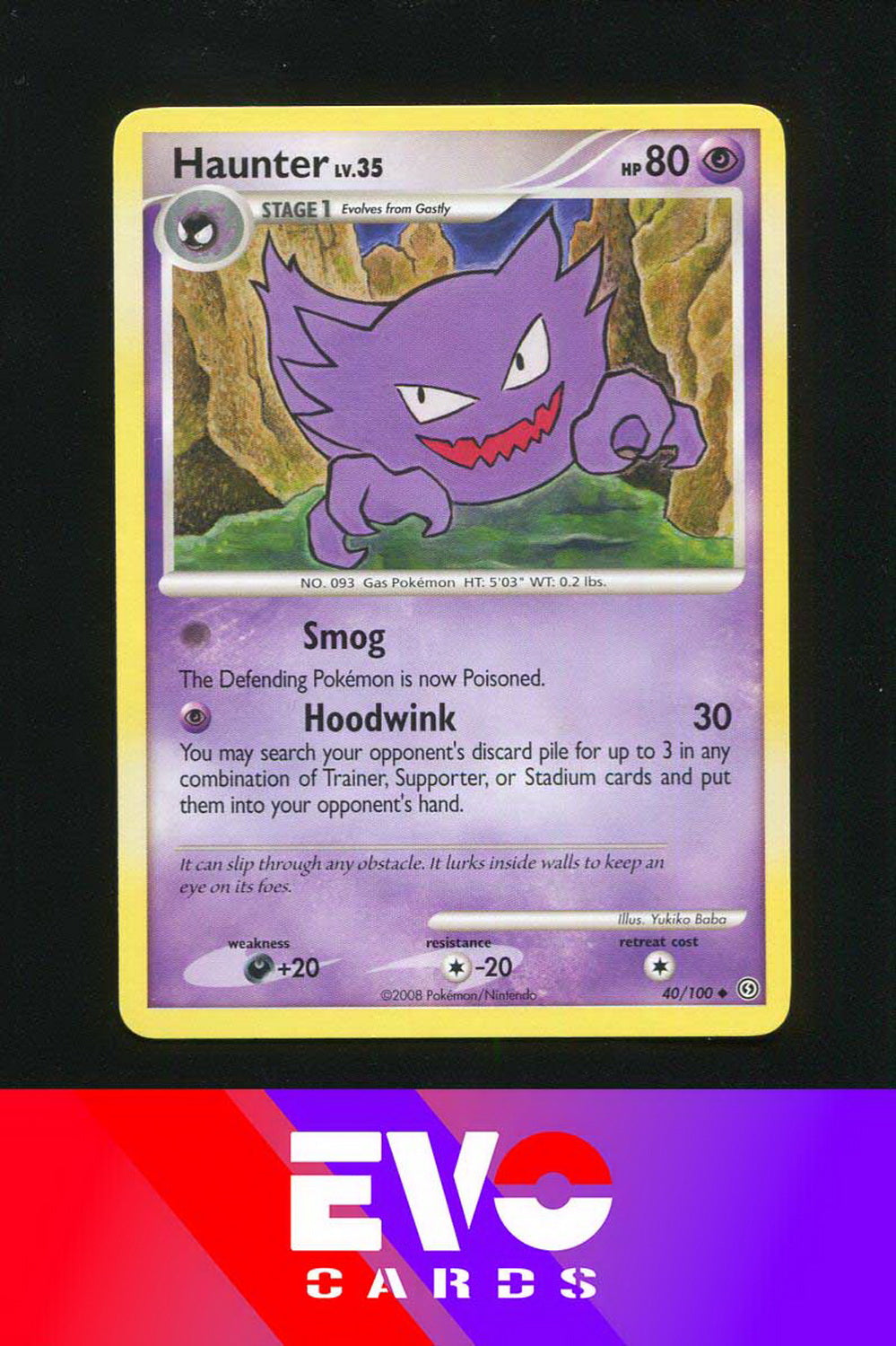 Haunter 40/100 - Stormfront - Excellent