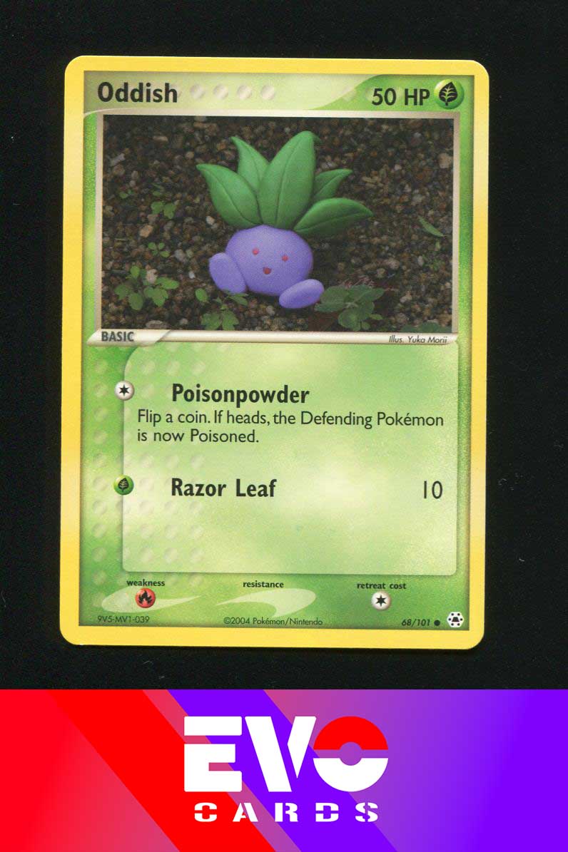 Oddish 68/101 - Ex Hidden Legends - Near Mint
