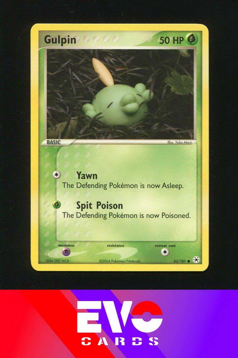 Gulpin 62/101 - Ex Hidden Legends - Near Mint