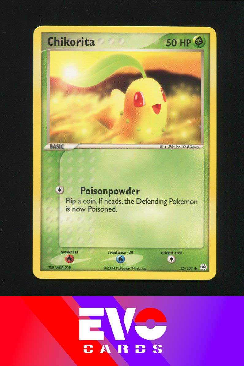 Chikorita 55/101 - Ex Hidden Legends - Near Mint Chikorita 55/101 - Ex Hidden Legends - Near Mint