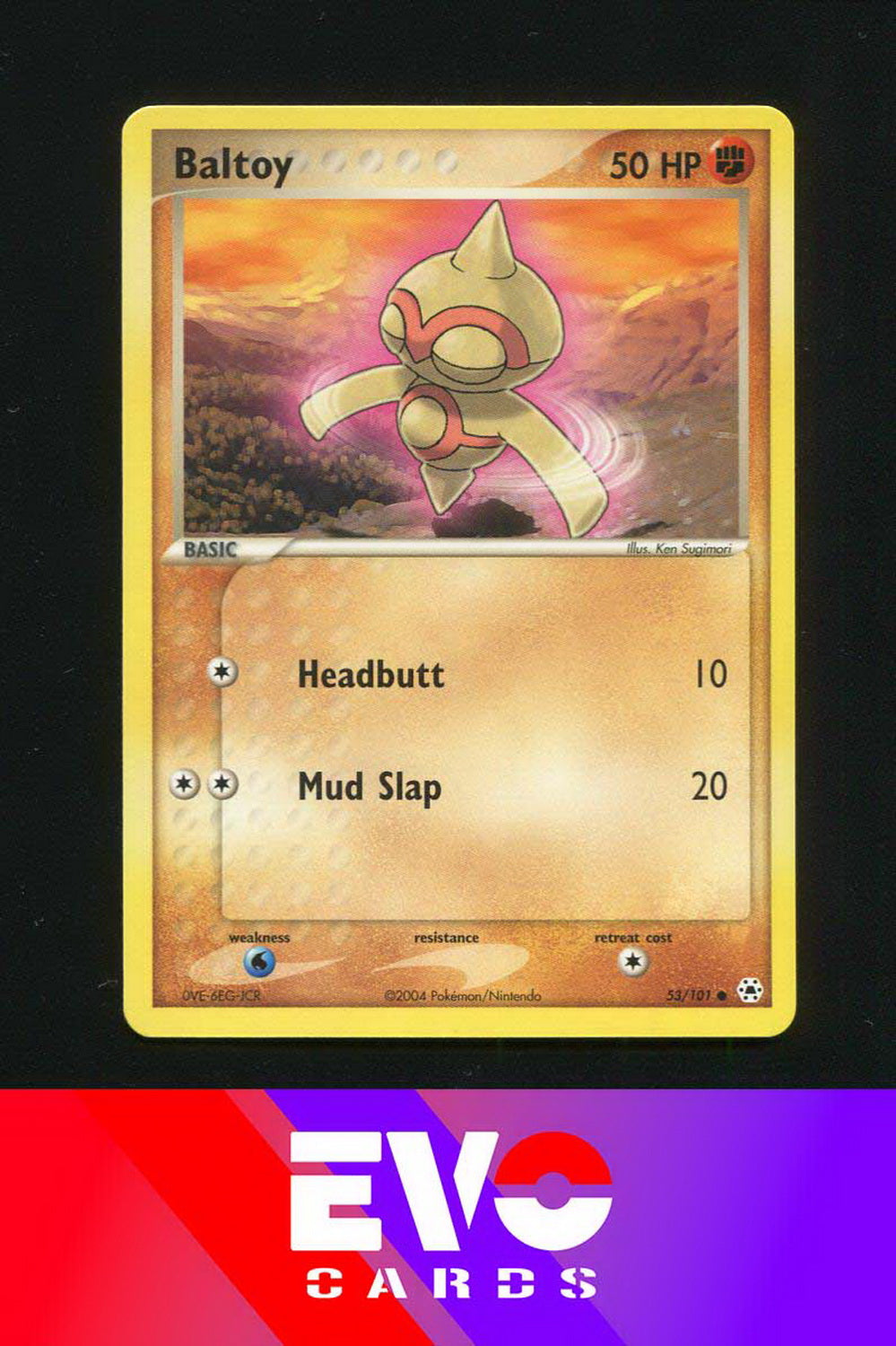 Baltoy 53/101 - Ex Hidden Legends - Near Mint Baltoy 53/101 - Ex Hidden Legends - Near Mint