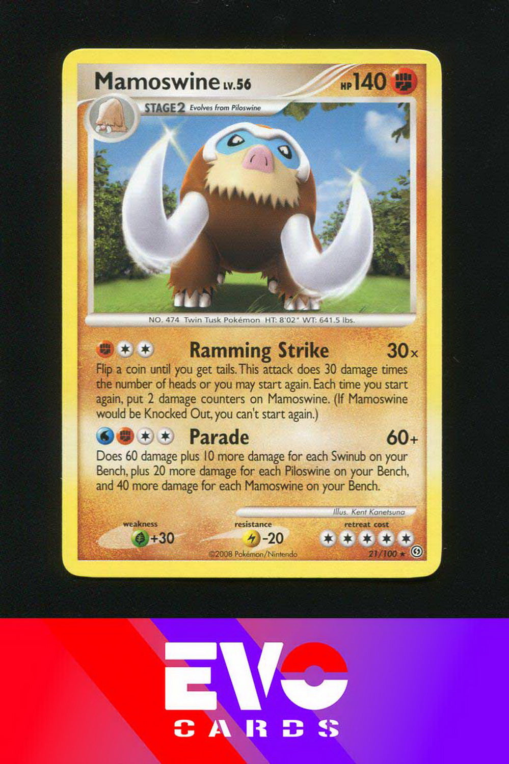 Mamoswine 21/100 - Stormfront - Excellent