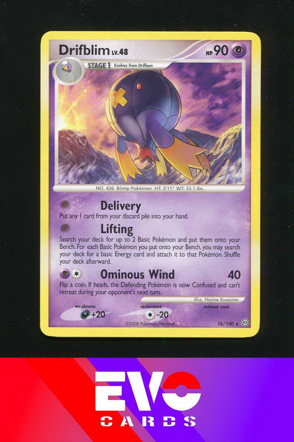 Drifblim 16/100 - Stormfront - Excellent Drifblim 16/100 - Stormfront - Excellent
