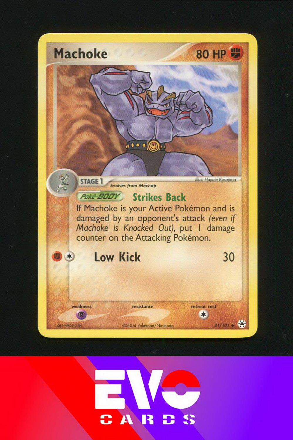 Machoke 41/101 - Ex Hidden Legends - Near Mint