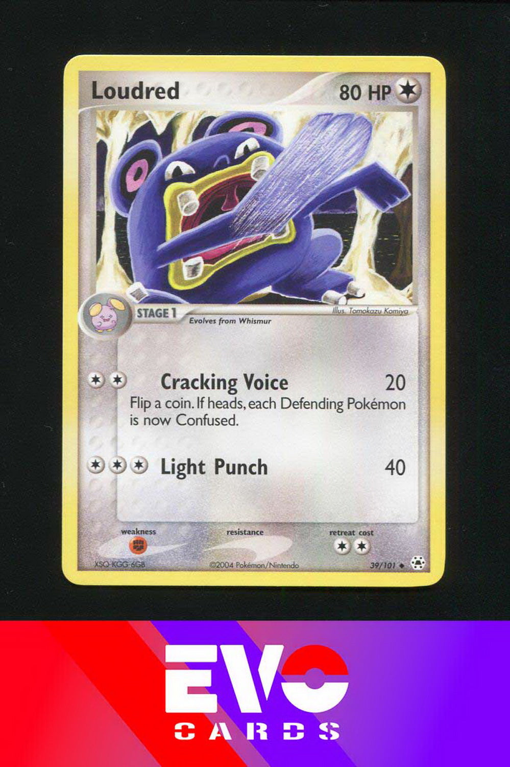 Loudred 39/101 - Ex Hidden Legends