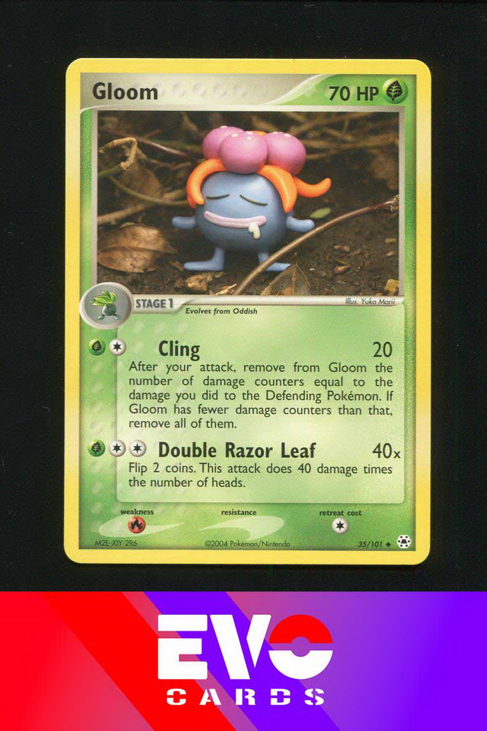 gloom pokemon cards Gloom 35/101 - Ex Hidden Legends