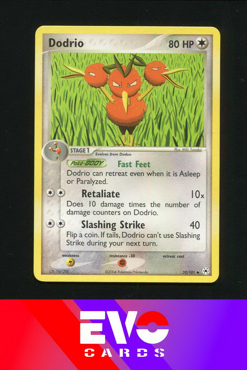 Dodrio 33/101 - Ex Hidden Legends - Near Mint Dodrio 33/101 - Ex Hidden Legends - Near Mint