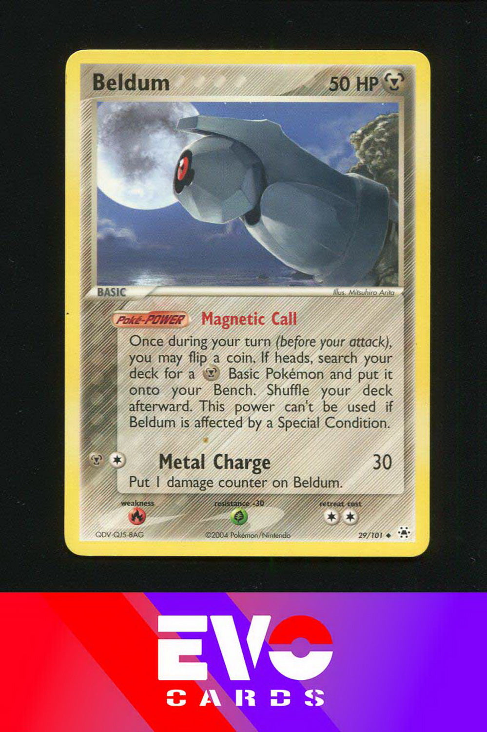 Beldum 29/101 - Ex Hidden Legends - Near Mint