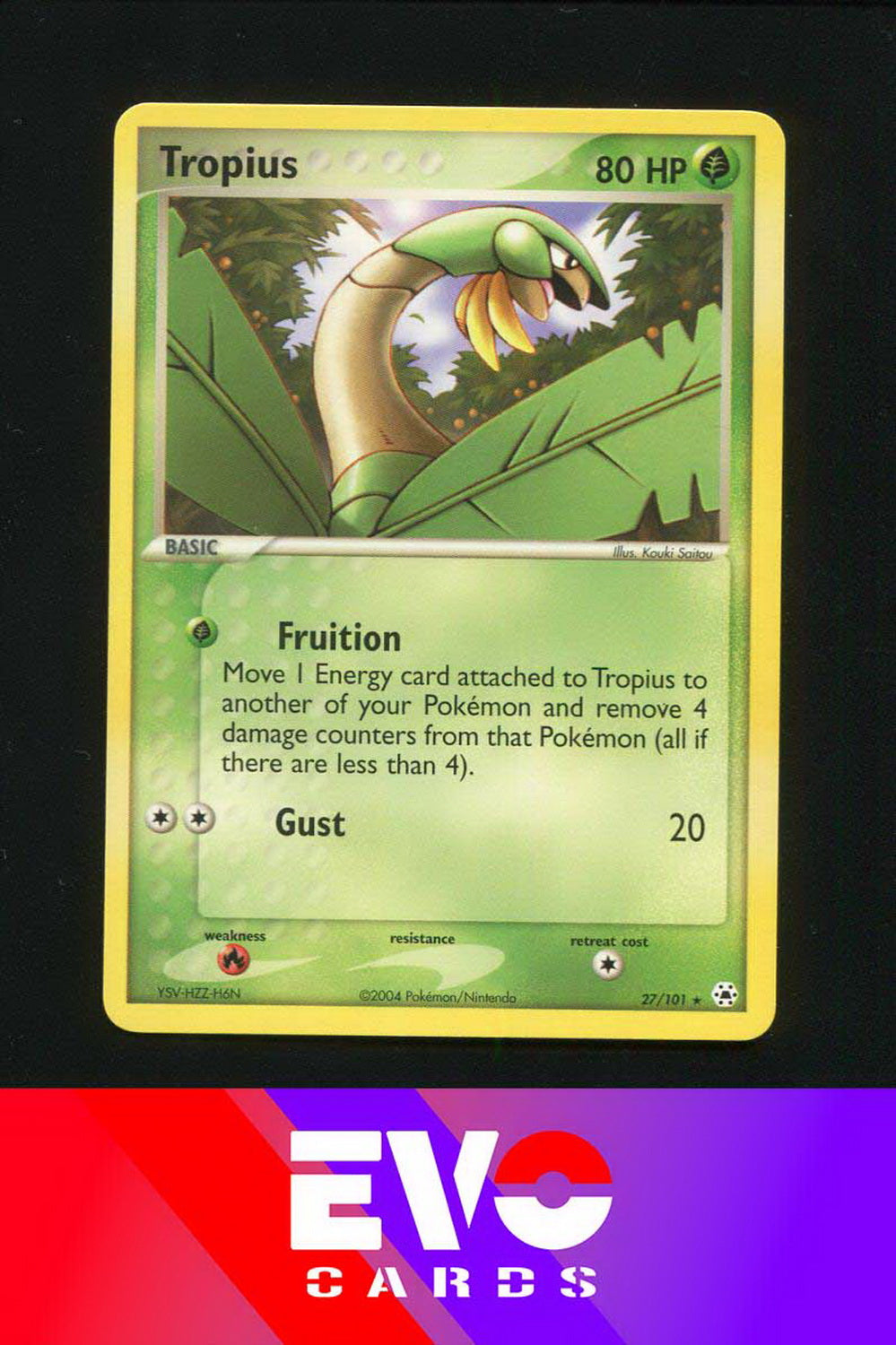 Tropius 27/101 - Ex Hidden Legends - Near Mint Tropius 27/101 - Ex Hidden Legends - Near Mint