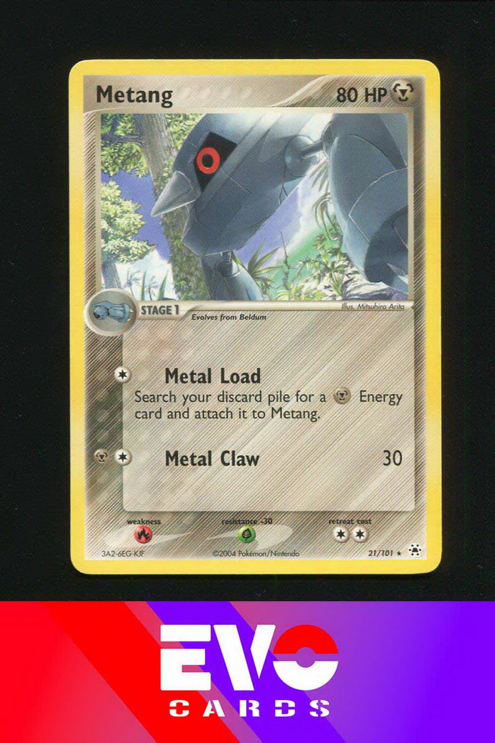 Metang 21/101 - Ex Hidden Legends - Near Mint