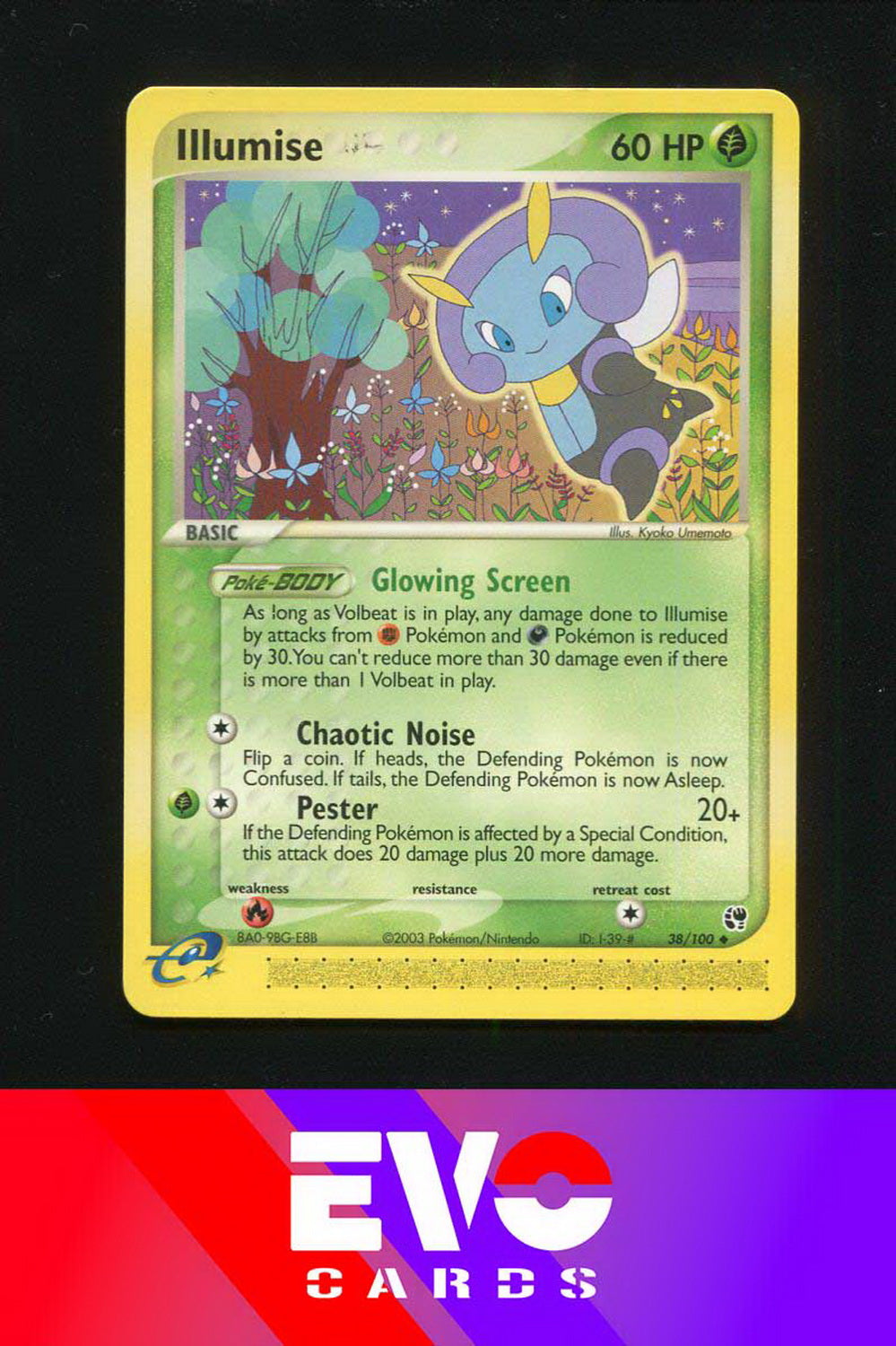 Illumise 38/100 - ex Sandstorm - Near Mint