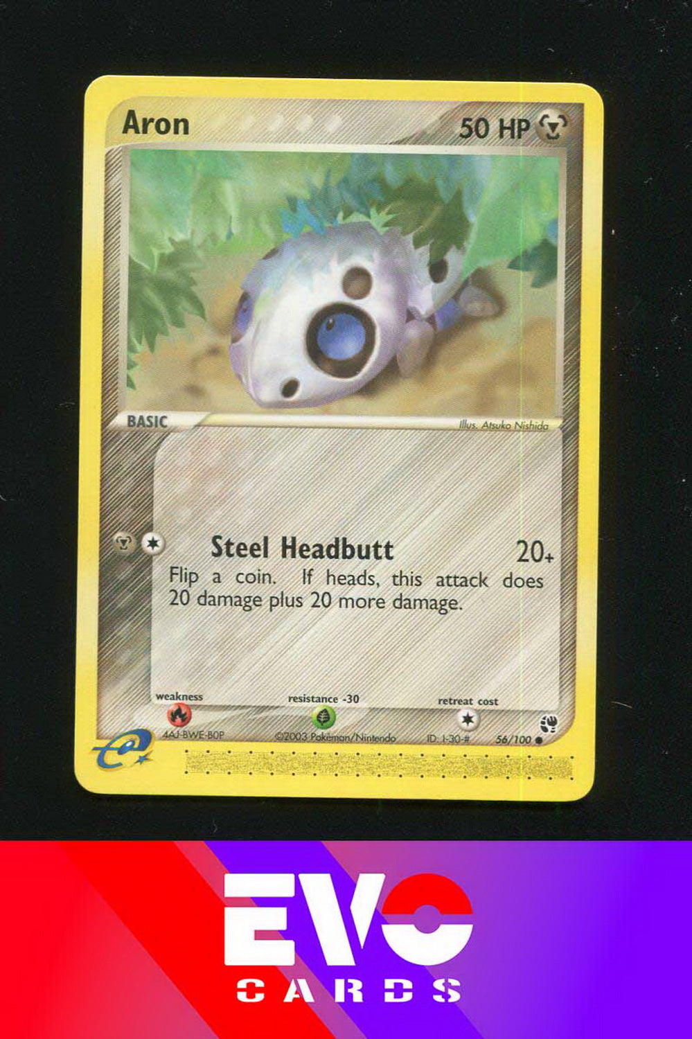 Aron 56/100 - ex Sandstorm - Near Mint