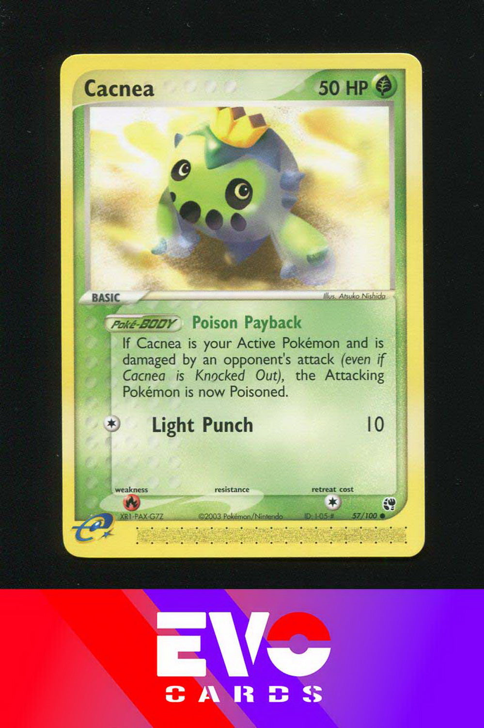 Cacnea 57/100 - ex Sandstorm - Near Mint