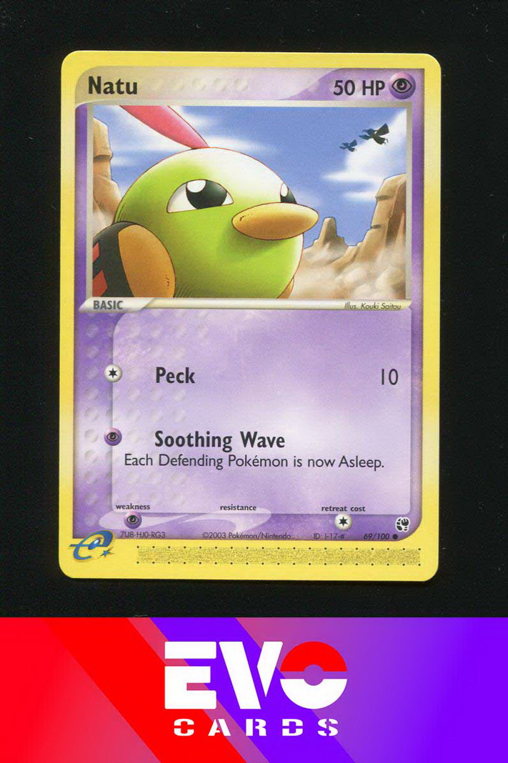 Natu 69/100 - ex Sandstorm - Near Mint Natu 69/100 - ex Sandstorm - Near Mint
