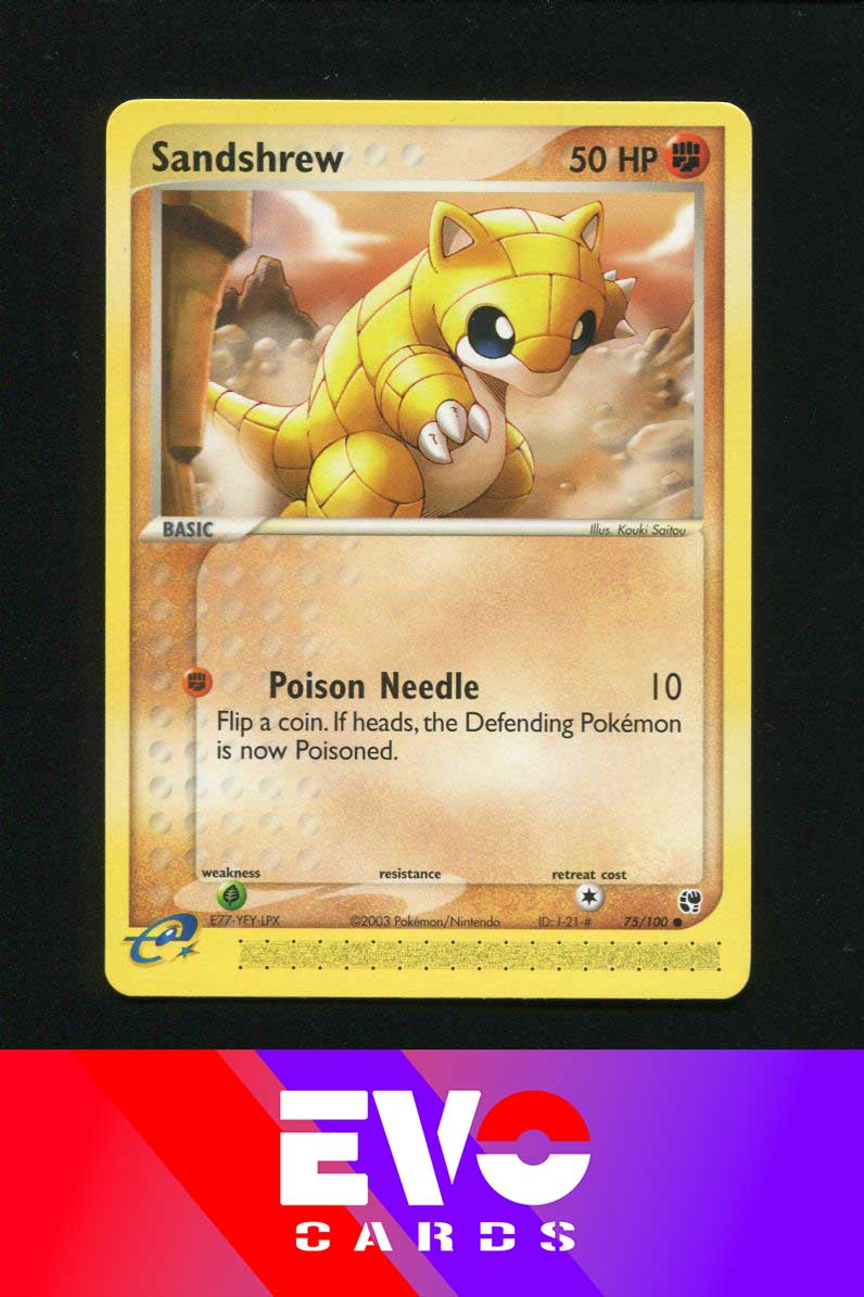 Sandshrew 75/100 - ex Sandstorm