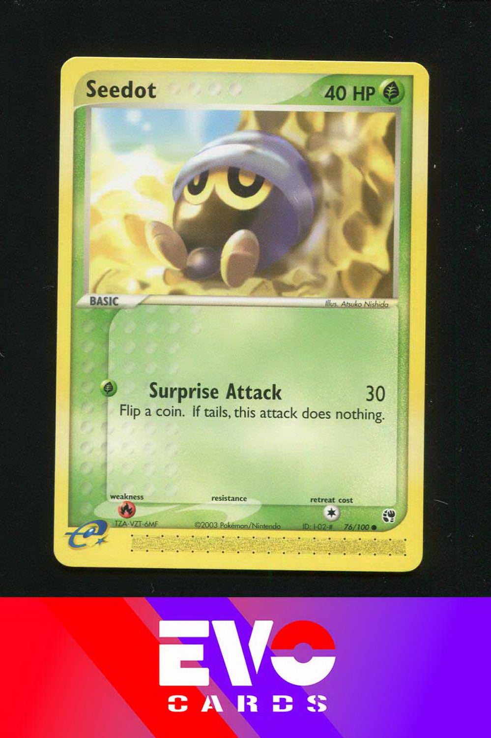 Seedot 76/100 - ex Sandstorm - Near Mint