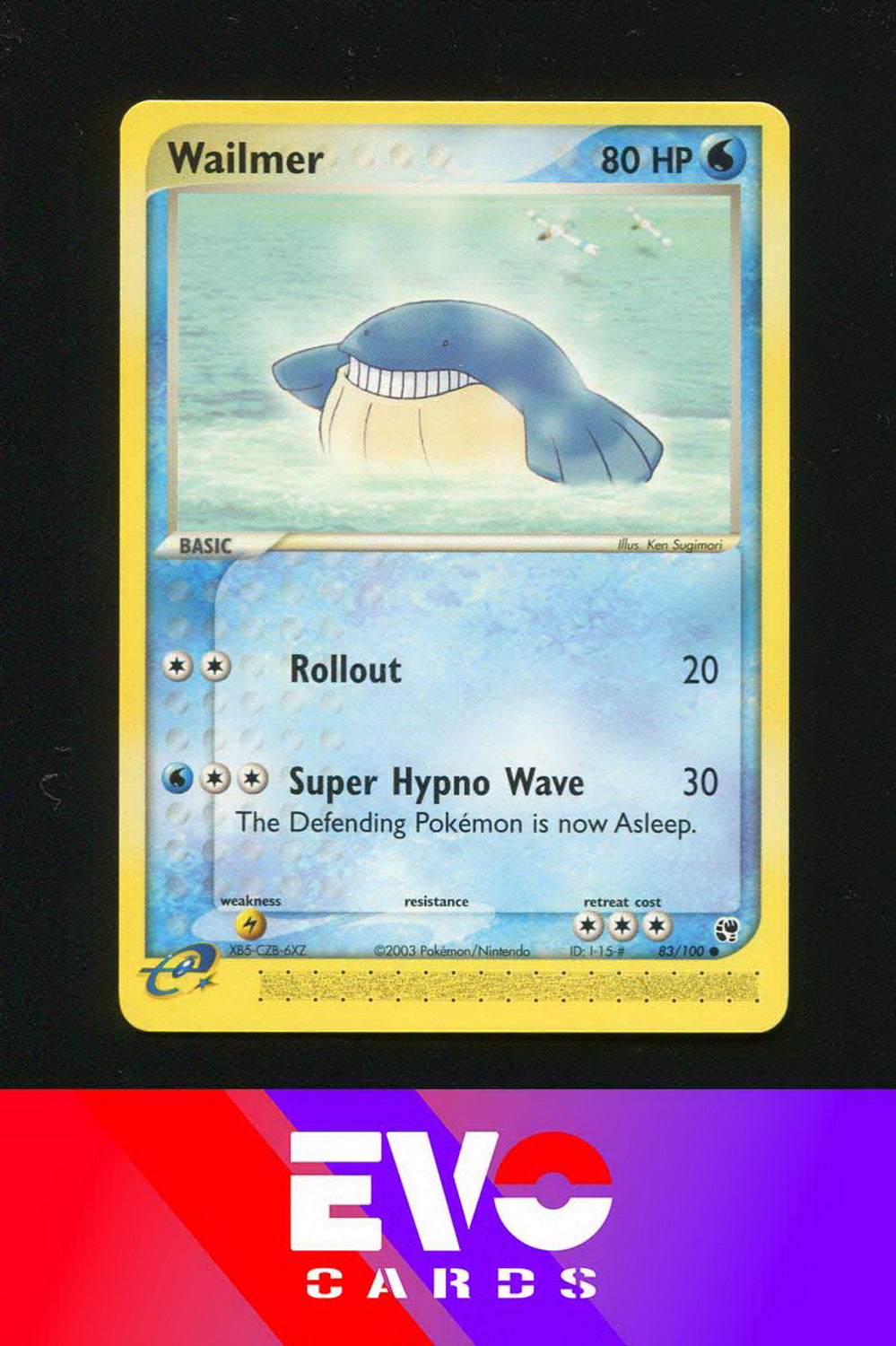 Wailmer 83/100 - ex Sandstorm