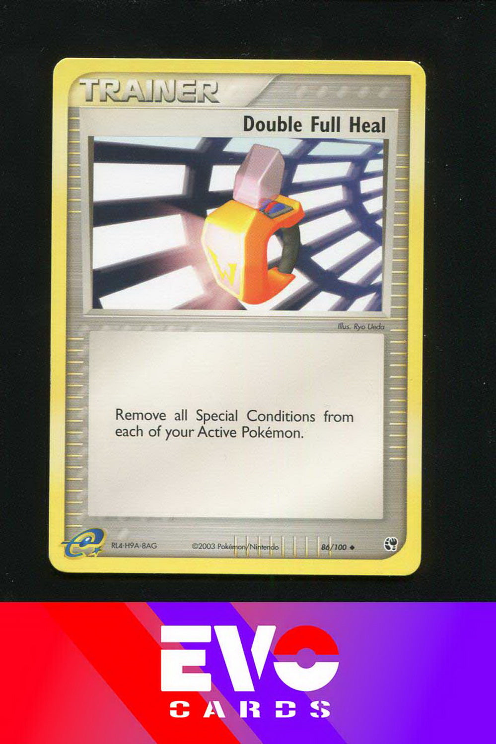 Double Full heal 86/100 - ex Sandstorm - Near Mint