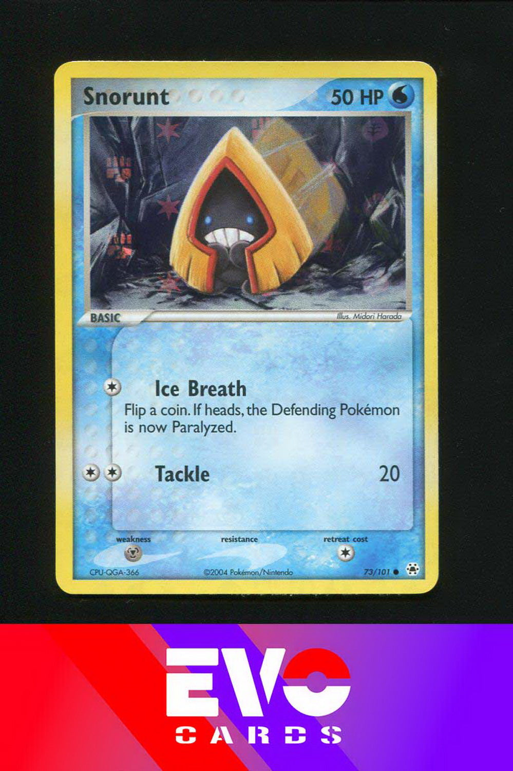 Snorunt 73/101 - ex Hidden Legends - Reverse Holo - Near Mint