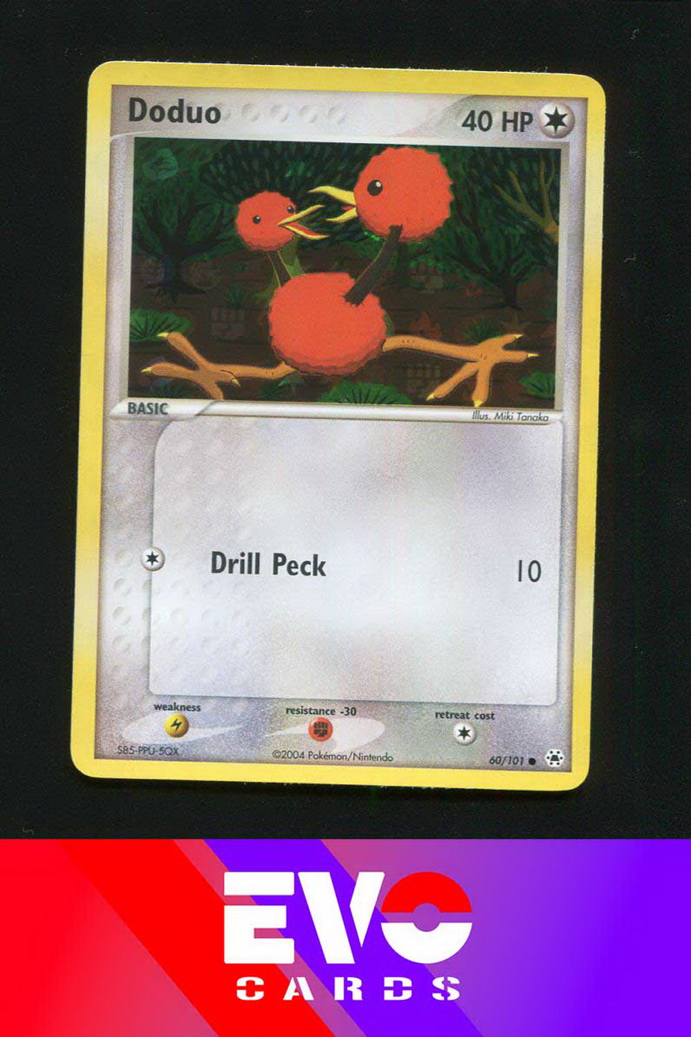 Doduo 60/101 - ex Hidden Legends - Reverse Holo - Near Mint