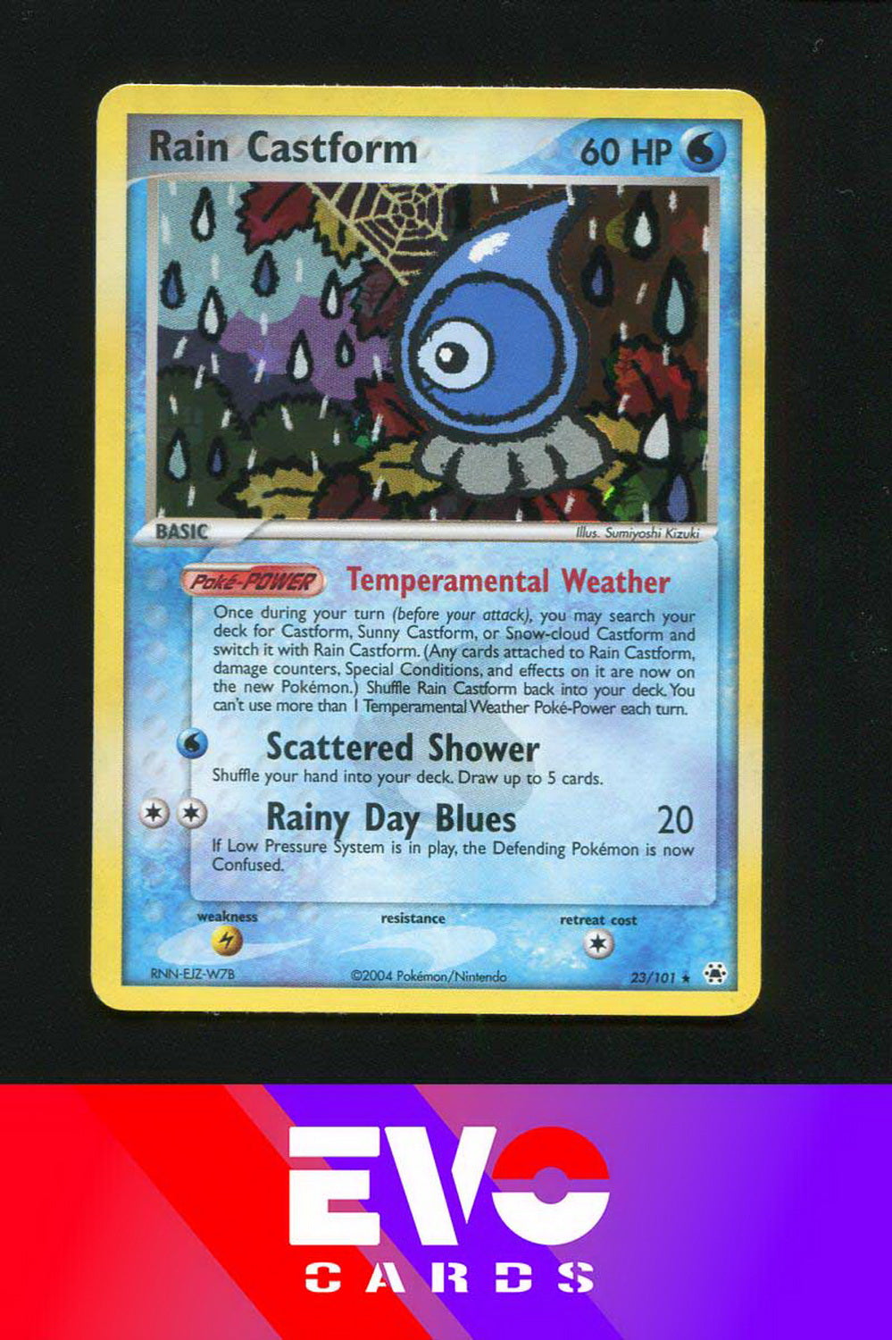 Rainbow Energy Reverse Pokemon League - HeartGold & SoulSilver Pokémon card  104/123