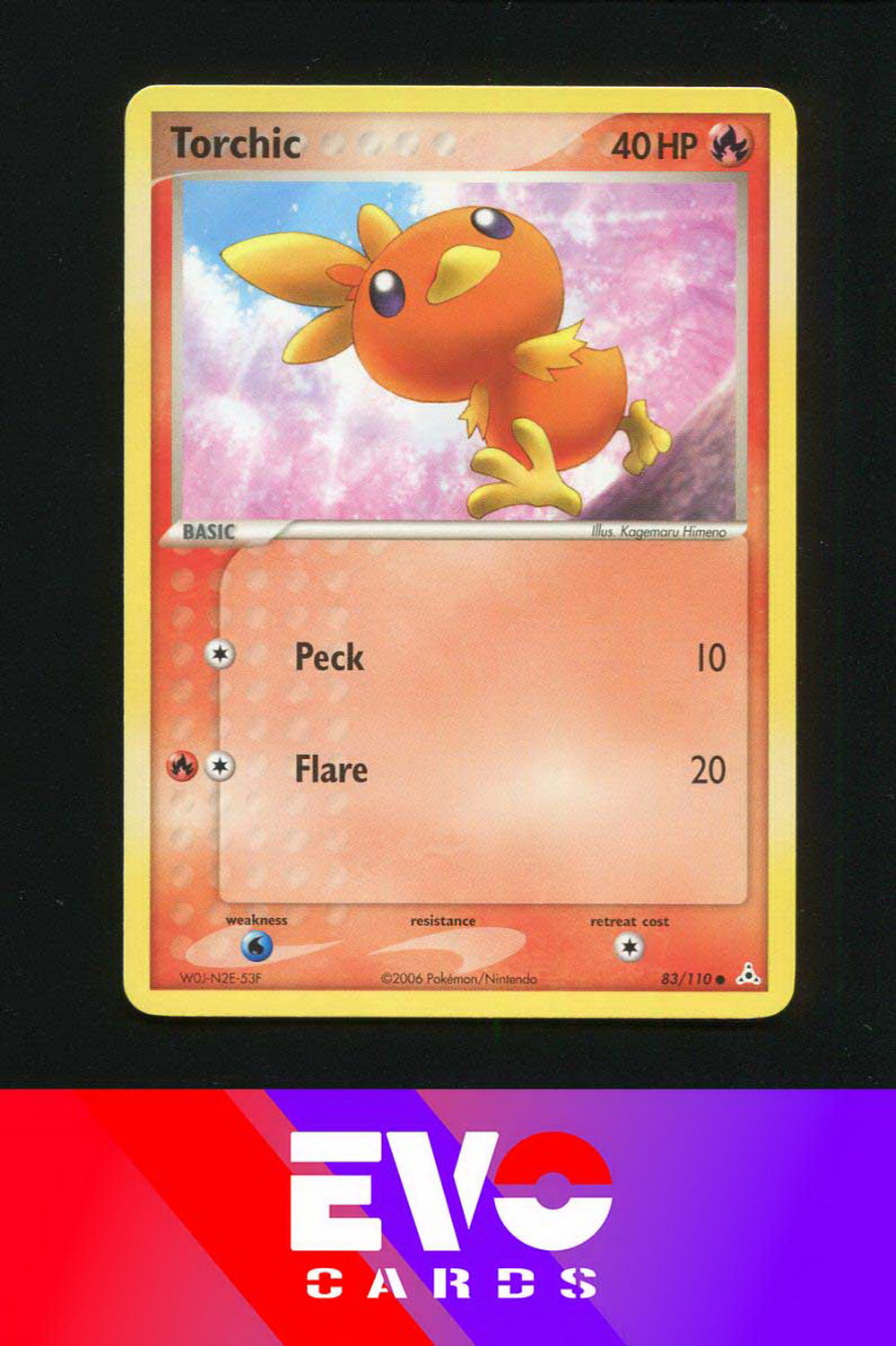 Torchic 83/110 - ex Holon Phantoms - Near Mint