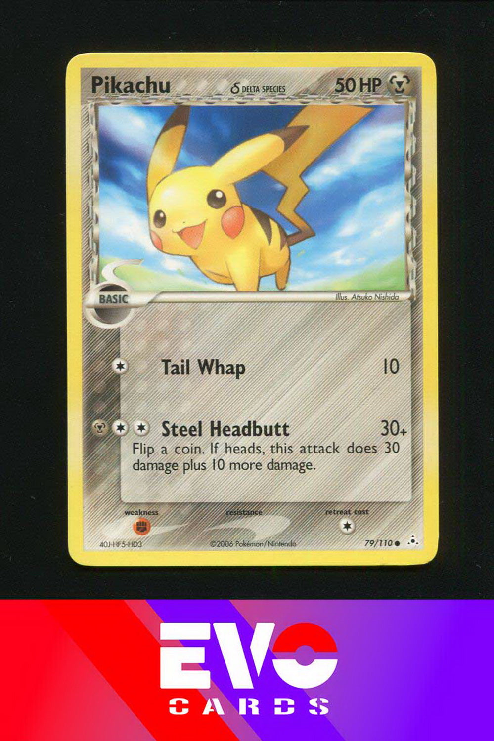 Pikachu 79/110 - ex Holon Phantoms - Near Mint