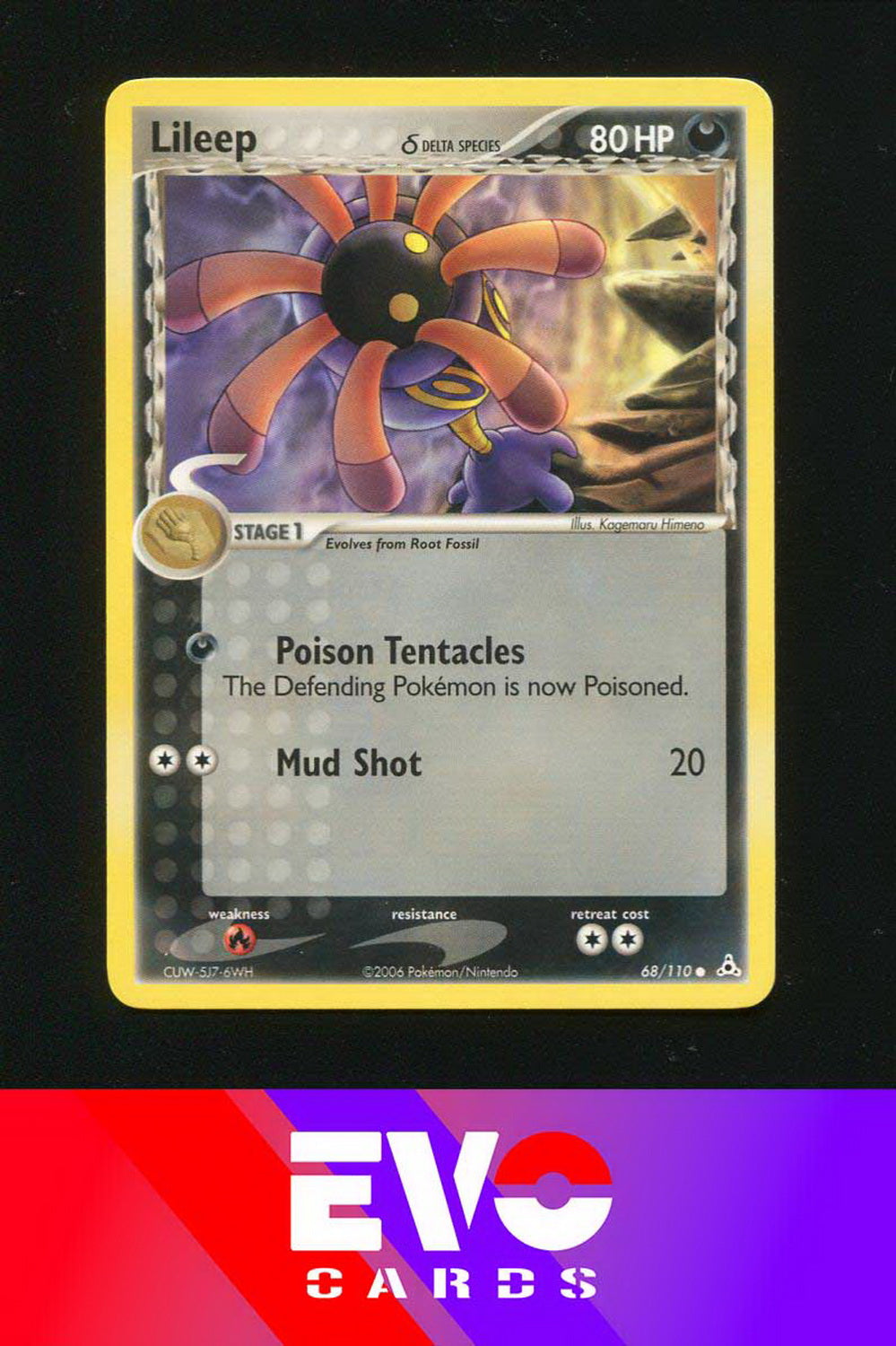 Lileep 68/110 - ex Holon Phantoms - Near Mint