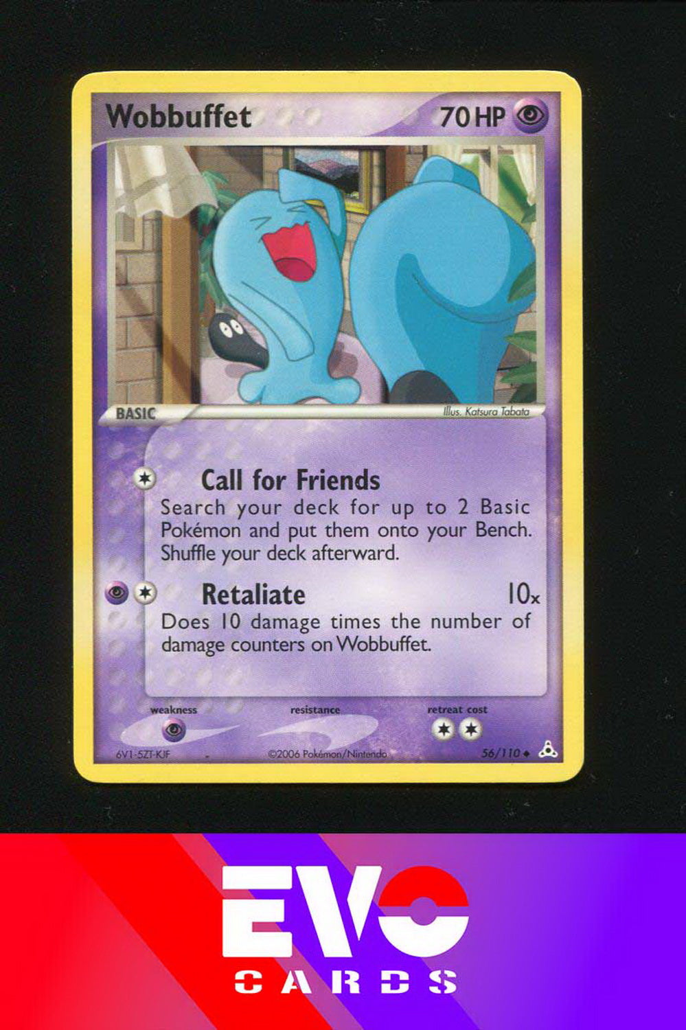 Wobbuffet 56/110 - ex Holon Phantoms - Near Mint