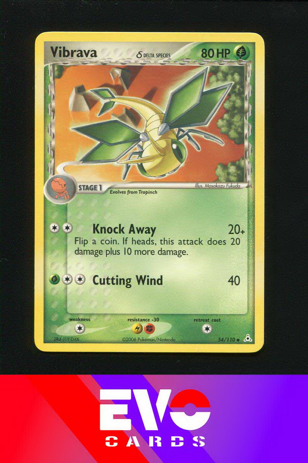 pokemon vibrava card Pokemon EX Dragon Vibrava #22/97 Reverse Holo Trading Card – Rotterdam  Comics main image 0