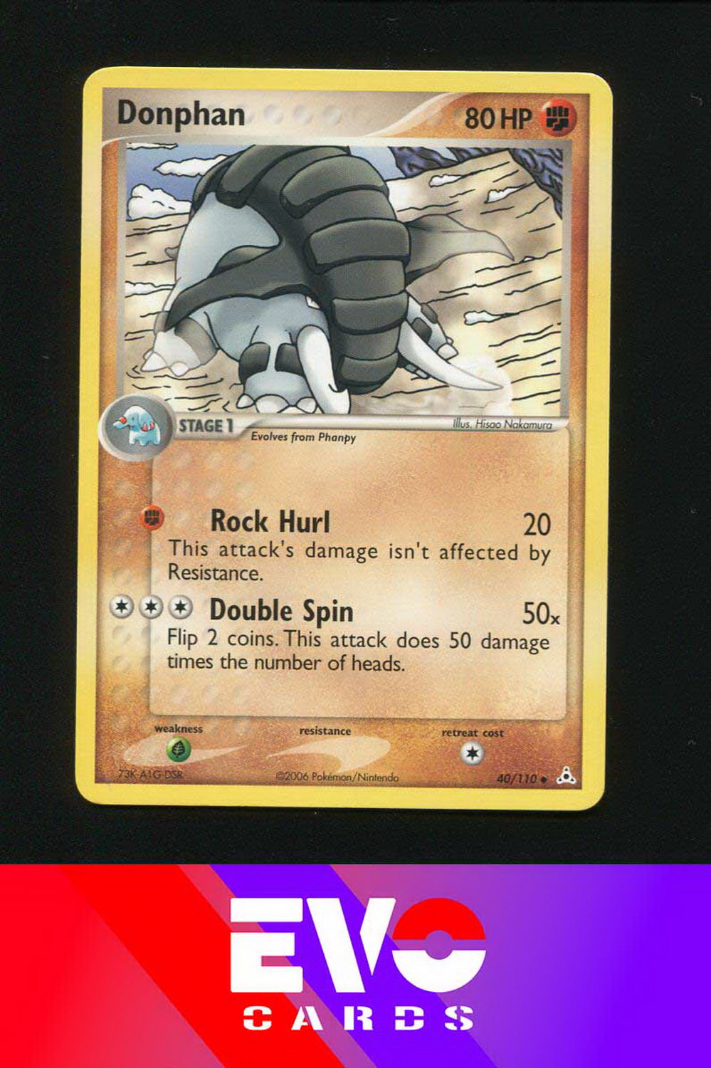 Donphan 40/110 - ex Holon Phantoms - Near Mint