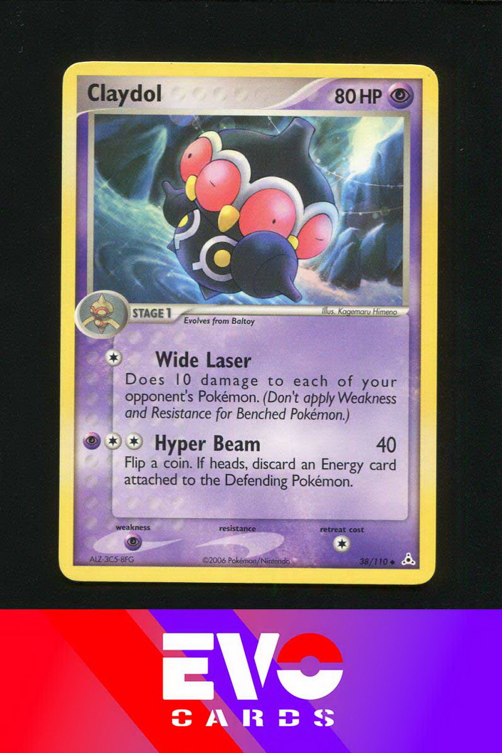 Claydol 38/110 - ex Holon Phantoms - Near Mint