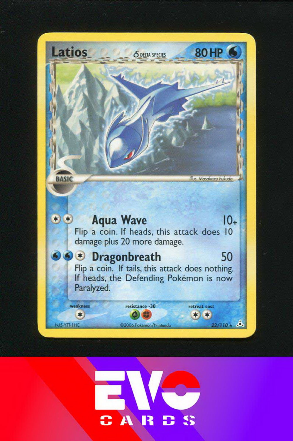 Latios 22/110 - ex Holon Phantoms - Near Mint