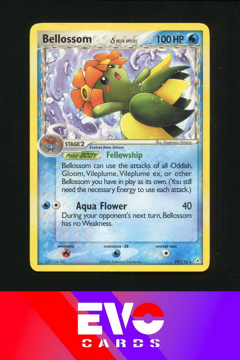 Bellossom 19/110 - ex Holon Phantoms - Near Mint Bellossom 19/110 - ex Holon Phantoms - Near Mint