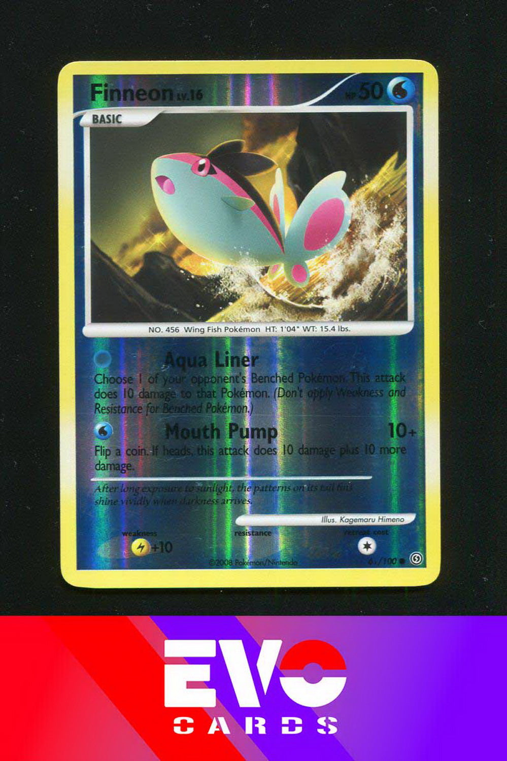 Finneon 61/100 - Stormfront - Reverse Holo - Excellent Finneon 61/100 - Stormfront - Reverse Holo - Excellent