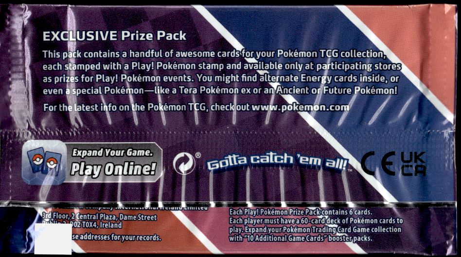 Pokemon - Prize Pack Series 5 - Sealed Booster Pack - 0% VAT