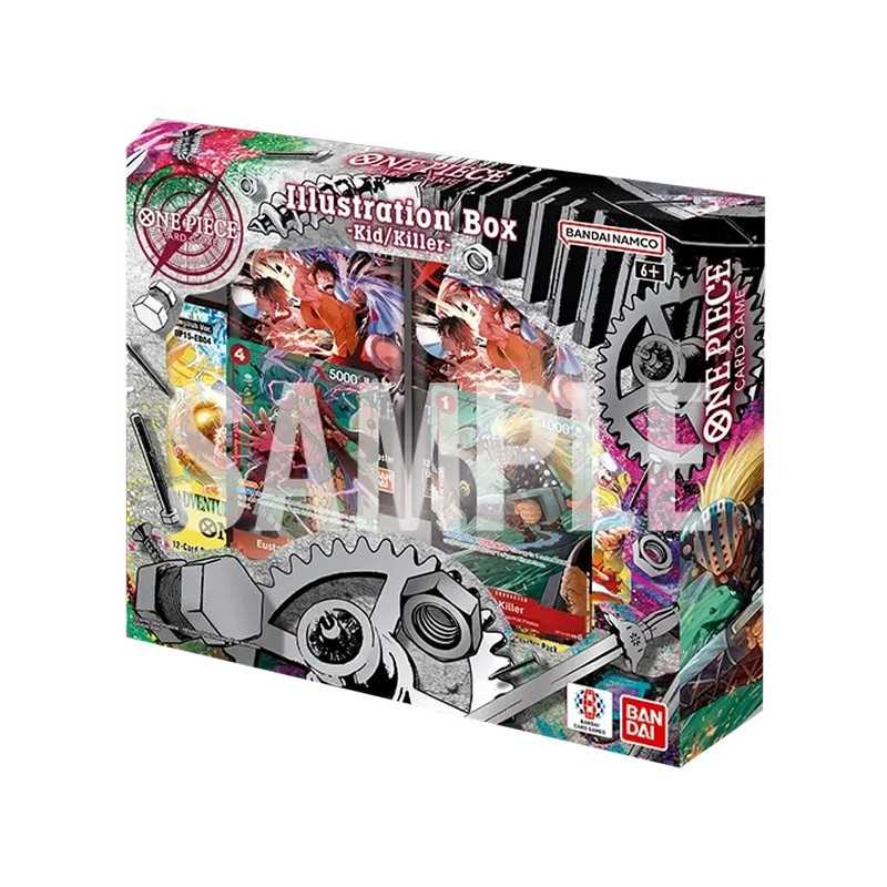 One Piece TCG - Kid/Killer IB 08 - Illustration Box CASE - 20% VAT