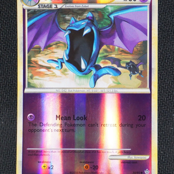 golbat pokemon card value Golbat 30/95 - HGSS Unleashed