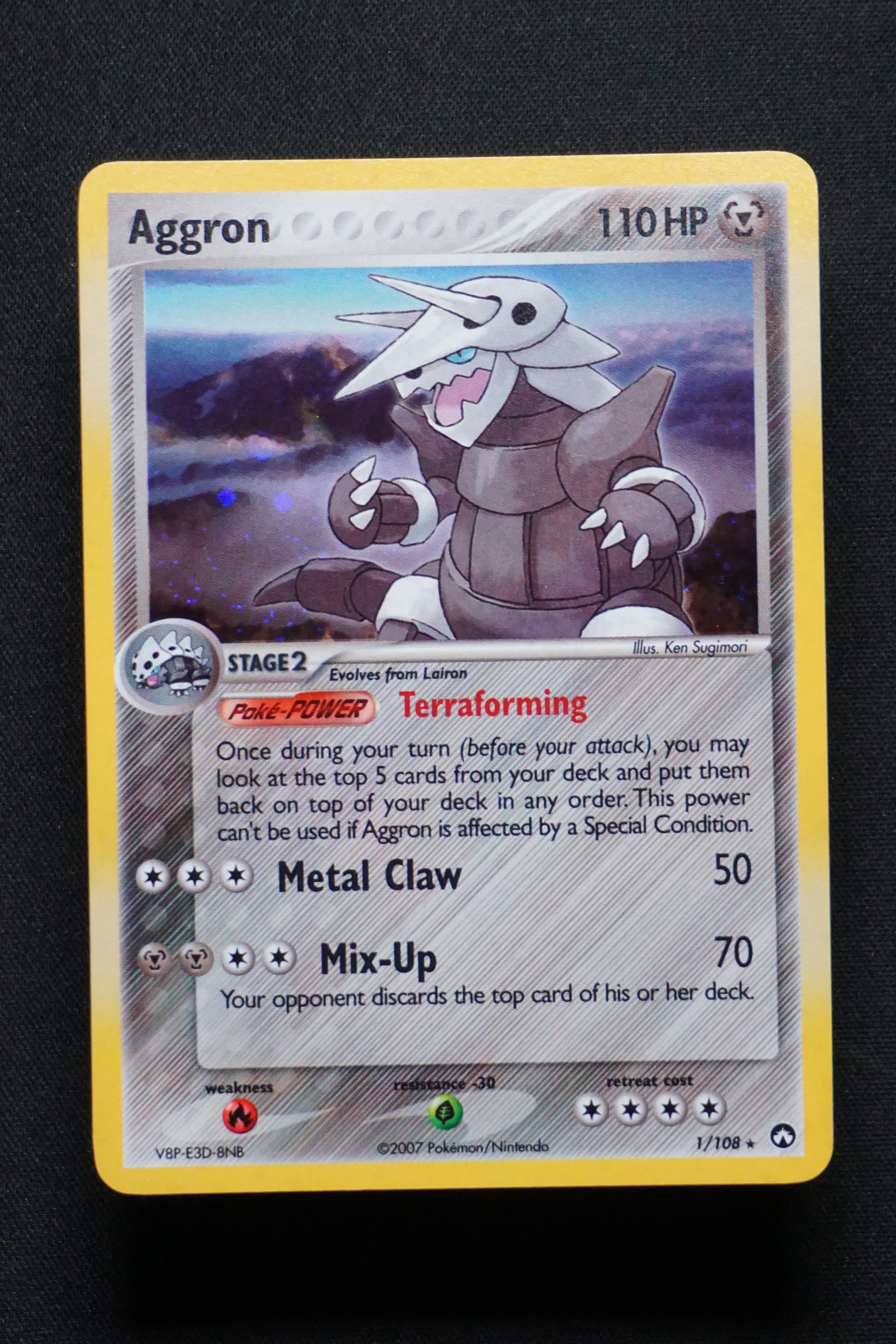 Aggron 1/108 - ex Power Keepers - Holo - Near Mint