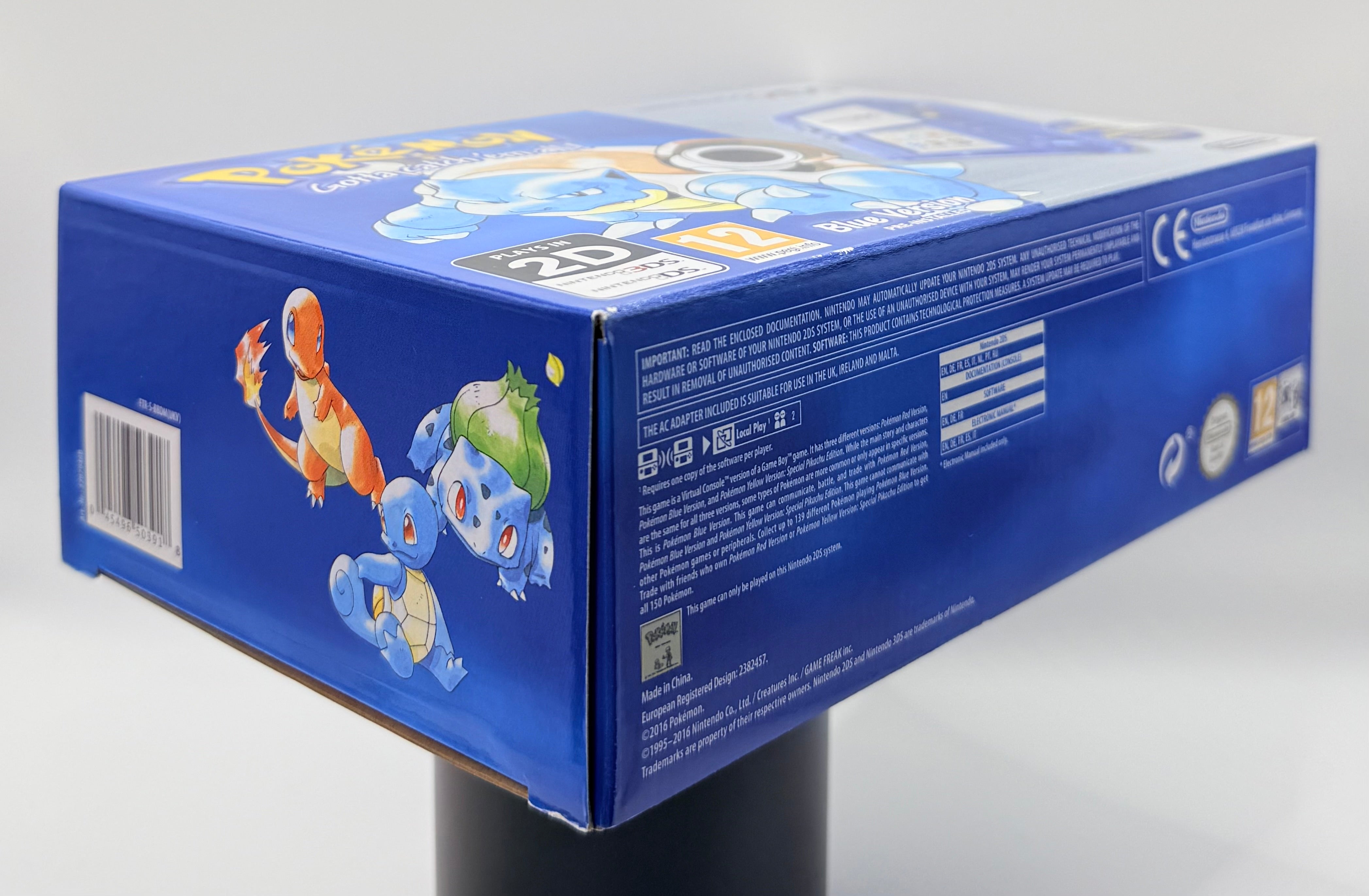 Pokemon - Blue Edition Nintendo 2DS - CIB New