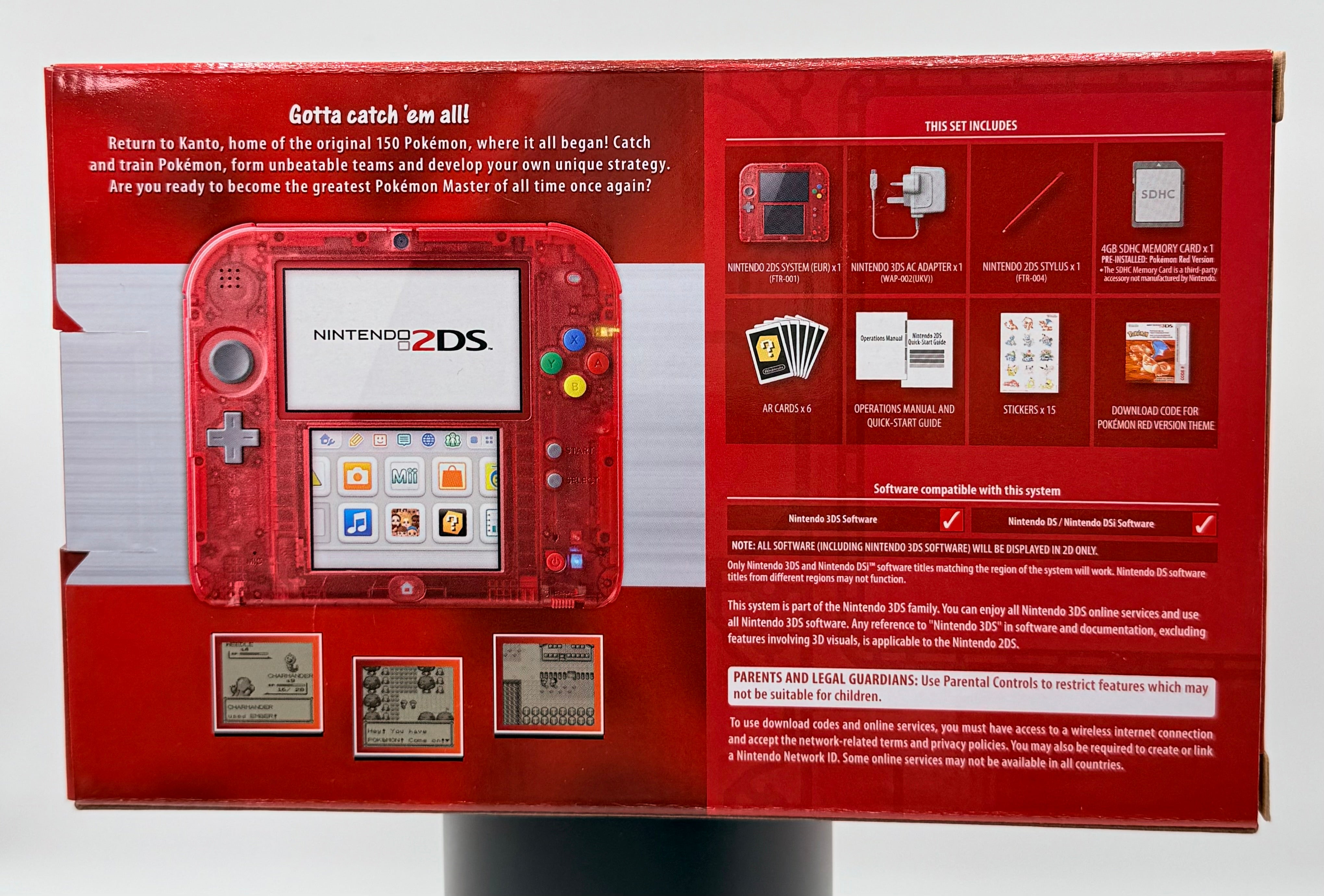 Pokemon - Red Edition Nintendo 2DS - CIB New