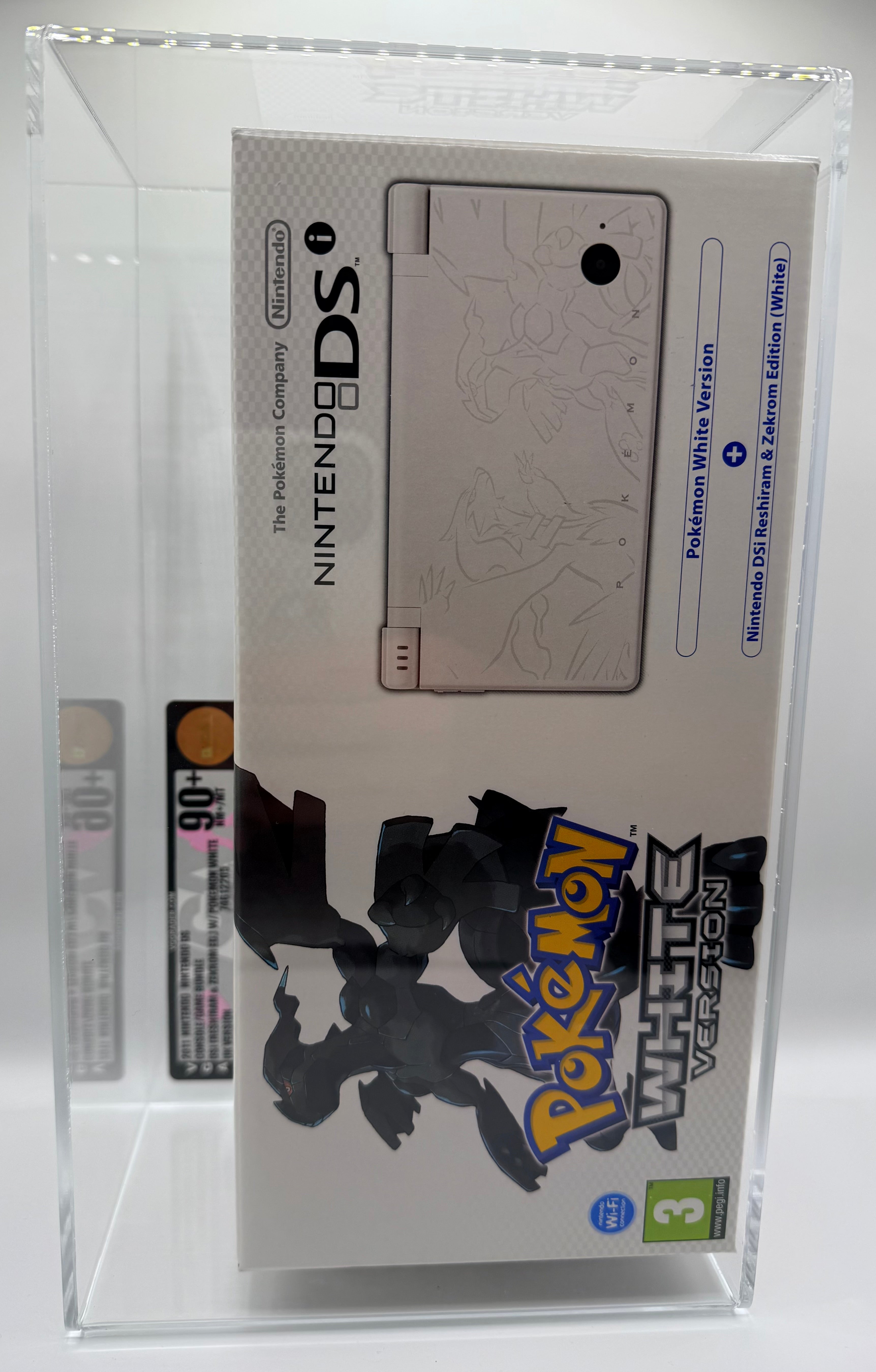 Pokemon - White Zekrom Reshiram Edition Nintendo DS - VGA 90+