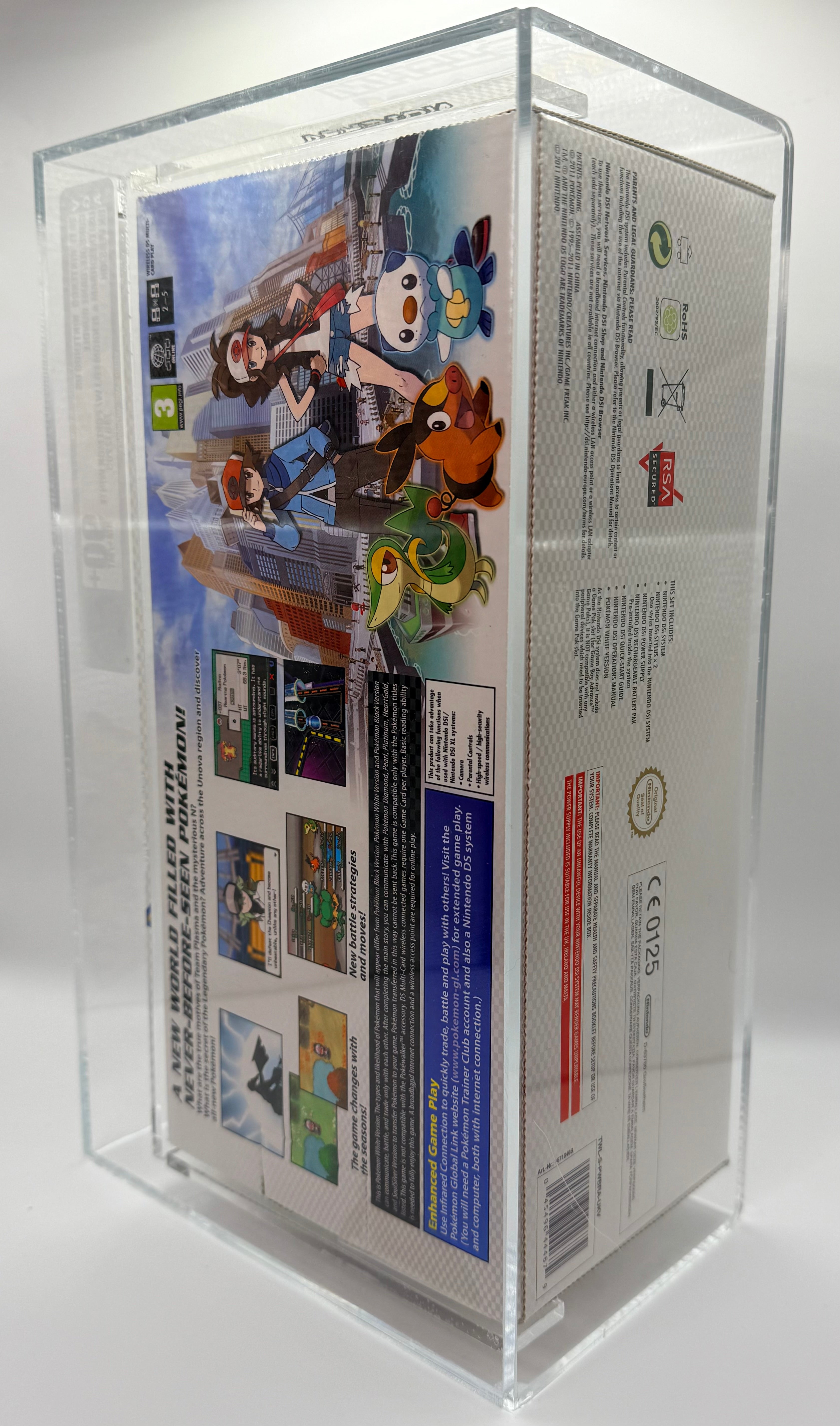 Pokemon - White Zekrom Reshiram Edition Nintendo DS - VGA 90+