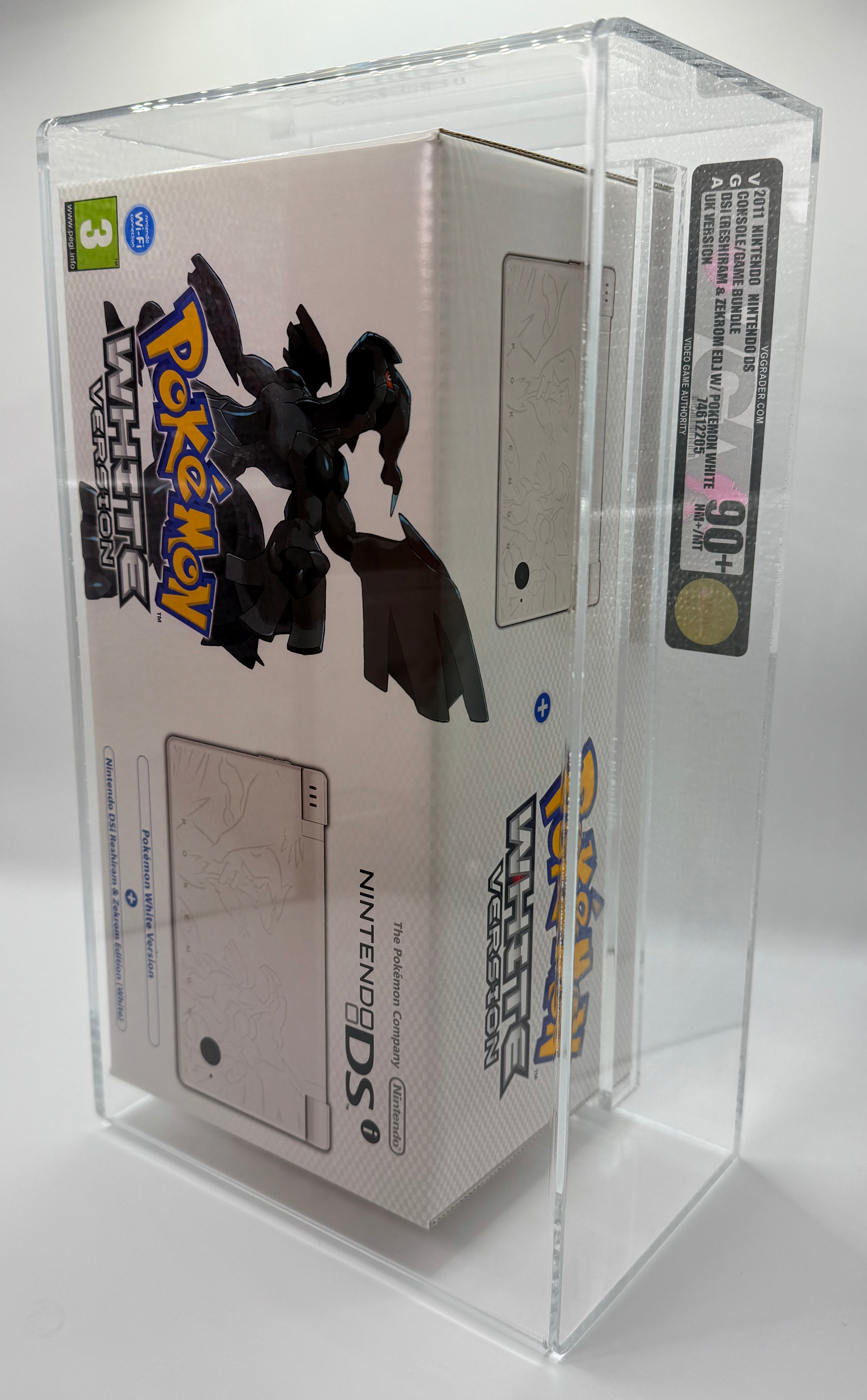 Pokemon - White Zekrom Reshiram Edition Nintendo DS - VGA 90+