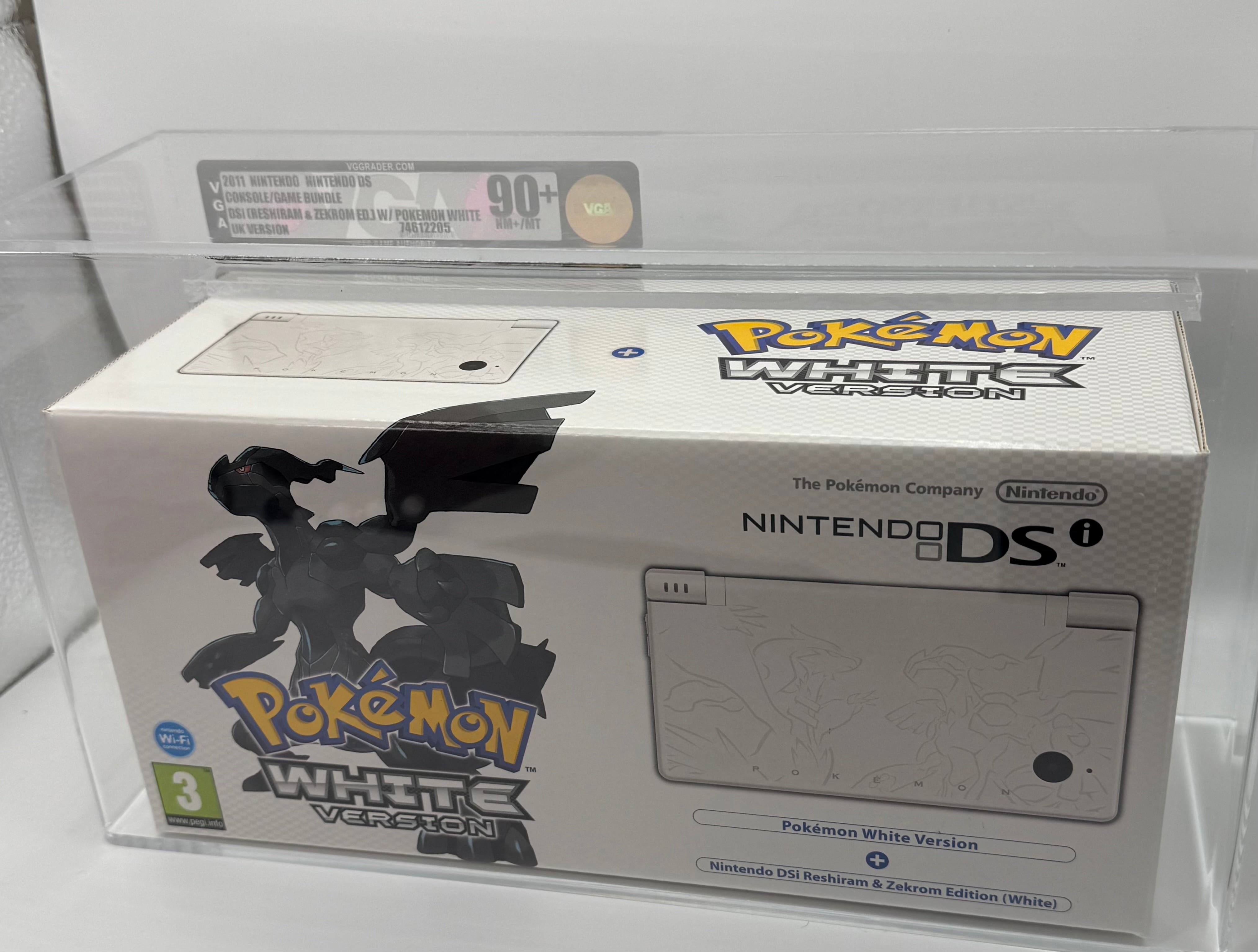 Pokemon - White Zekrom Reshiram Edition Nintendo DS - VGA 90+
